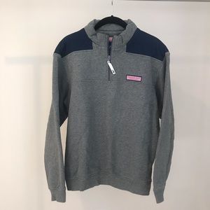 Vineyard Vines Quarter Zip - Quilted Shoulders